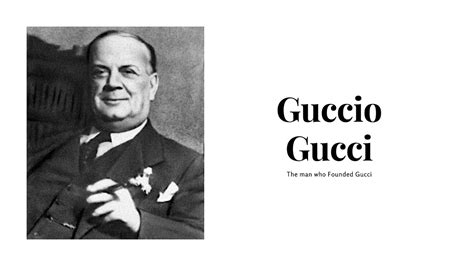 picture of guccio gucci|what is gucci named after.